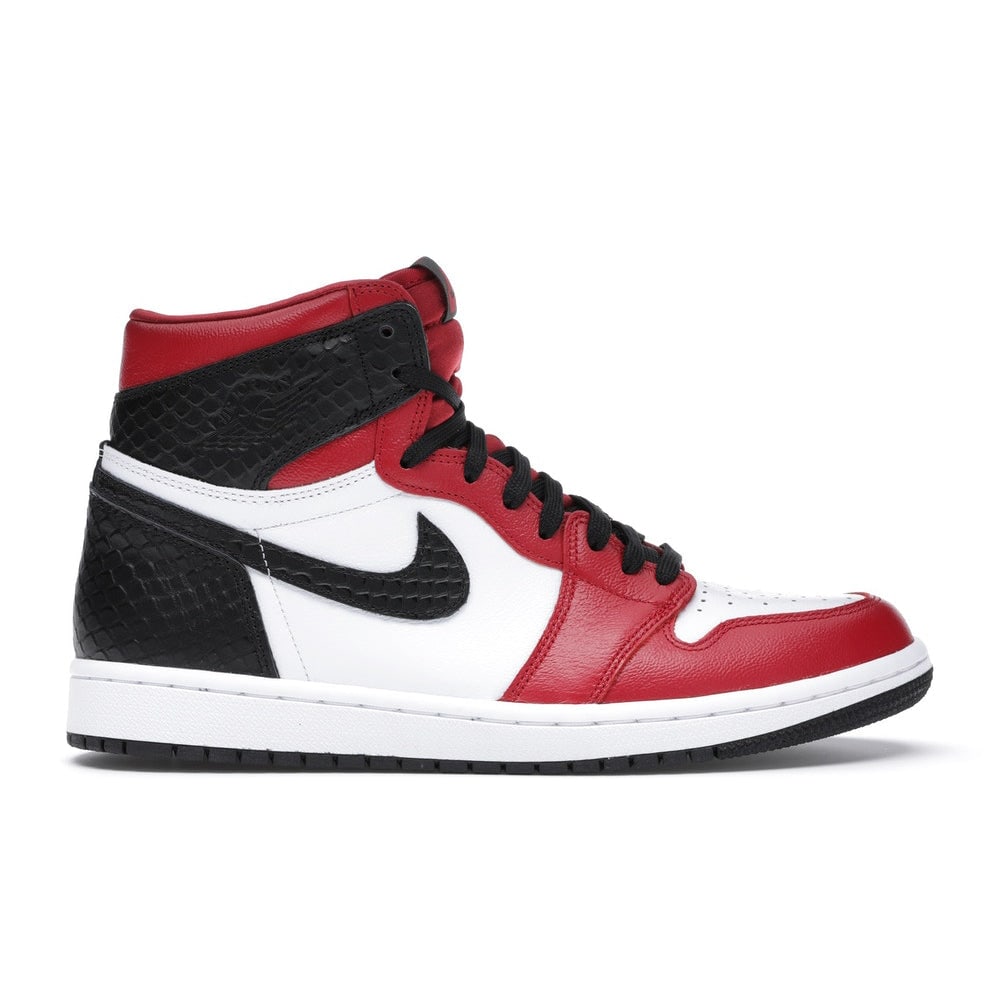 Jordan 1 Retro High Chicago Satin Snake Womens 10.5 M 12 W (1 of 1)