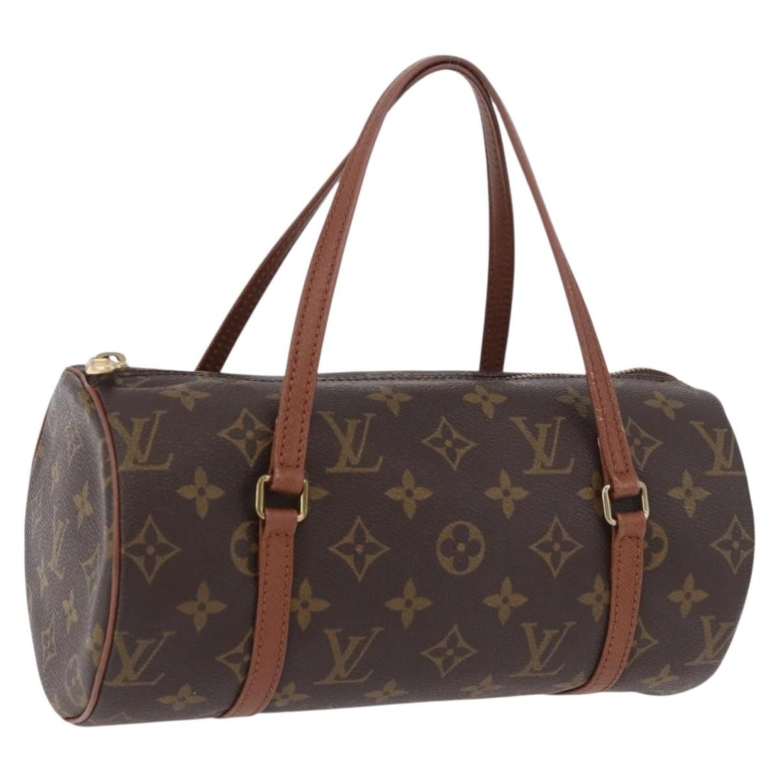 Louis Vuitton M51386 Papillon 26 Monogram Canvas Handbag with Dust Bag: Louis Vuitton M51386 Papillon 26 Monogram Canvas Handbag with Dust Bag Louis Vuitton Papillon 26 handbag in Monogram Canvas, made in France. The bag comes with a dust bag and is identified by product 
