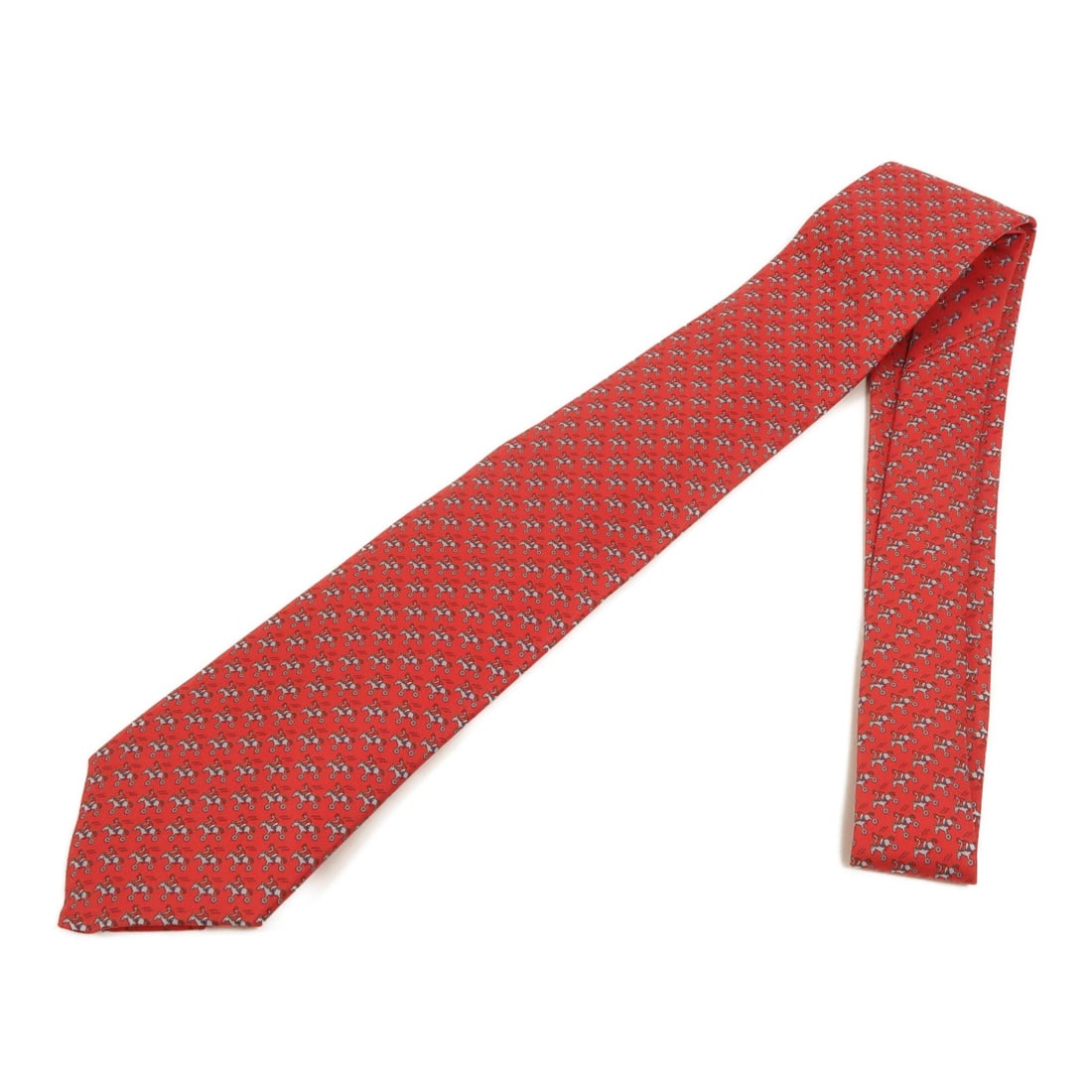 Hermes 625657EA Silk Necktie with Storage Box (1 of 8)