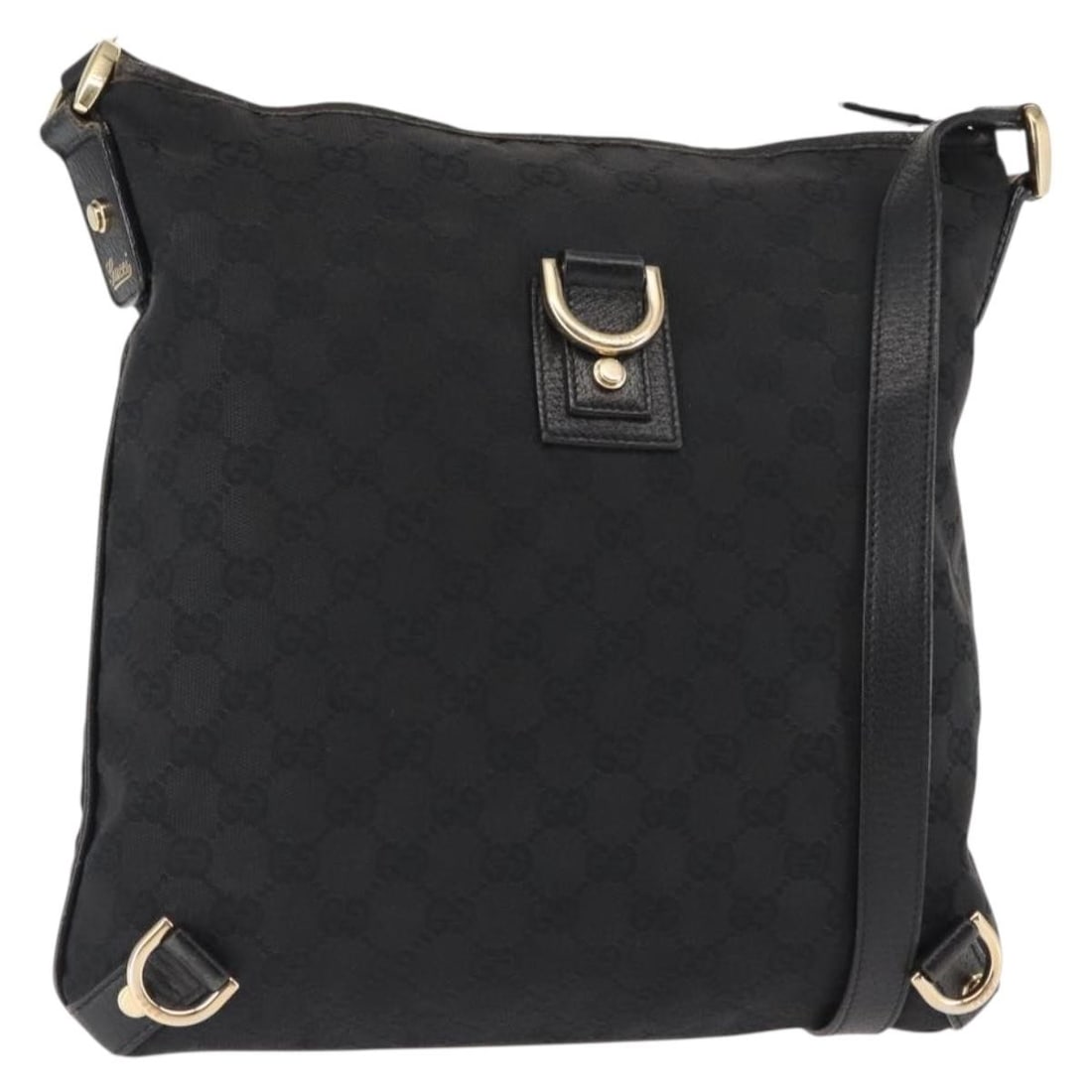 GUCCI GG Canvas Abbey Shoulder Bag Black Gold 131326 Authentic: GUCCI GG Canvas Abbey Shoulder Bag Black Gold 131326 Authentic Elevate your style with the GUCCI GG Canvas Abbey Shoulder Bag, a stunning blend of luxury and practicality. This shoulder bag features a