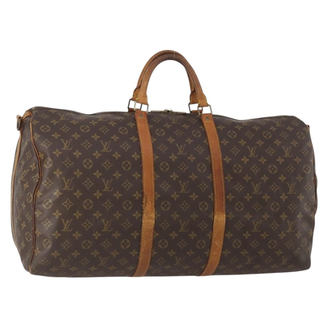 Louis Vuitton Keepall Bandouliere 60 Monogram Canvas Boston Travel Bag M41412: Louis Vuitton Keepall Bandouliere 60 Monogram Canvas Boston Travel Bag M41412 This is a Louis Vuitton Monogram Keepall Bandouliere 60 Boston Bag, model number M41412. Crafted from signature monogram c