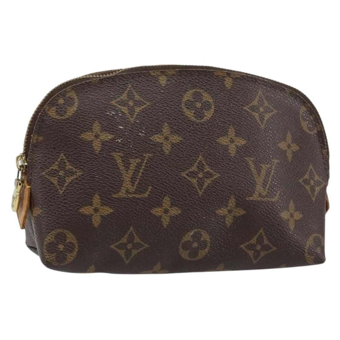 Louis Vuitton Monogram Canvas Cosmetic PM Pouch M43998 Spain: Louis Vuitton Monogram Canvas Cosmetic PM Pouch M43998 Spain This Louis Vuitton Monogram Pochette Cosmetic PM Pouch features the iconic Monogram Canvas exterior and is crafted in Spain. The pouch is d