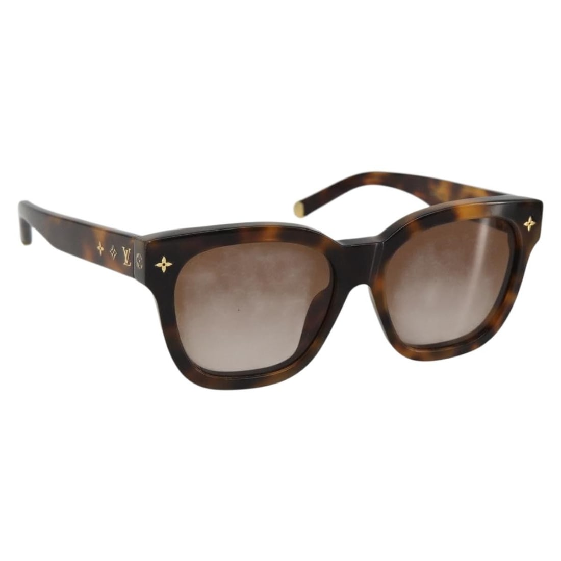 Louis Vuitton Z1524E My Monogram Square Brown Plastic Sunglasses (1 of 15)