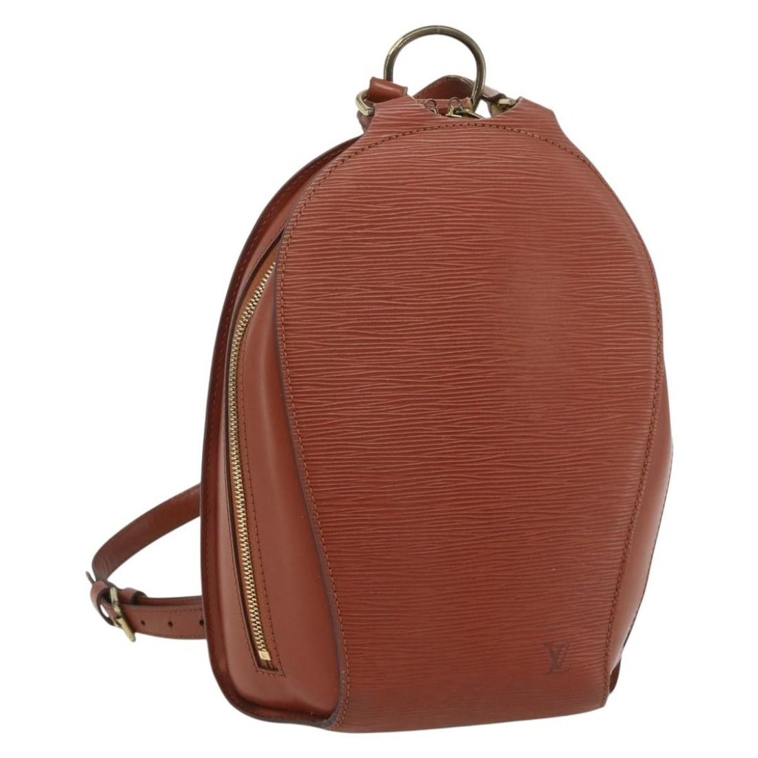 Louis Vuitton M52233 Mabillon Epi Leather Brown Backpack: Louis Vuitton M52233 Mabillon Epi Leather Brown Backpack Louis Vuitton Epi Mabillon Backpack in brown Epi leather. This backpack is made in France and is identified by product no. M52233. The item is 