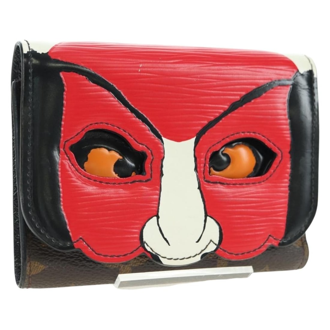 Louis Vuitton M67257 Kabuki Victorine trifold wallet red Monogram Canvas: Louis Vuitton M67257 Kabuki Victorine trifold wallet red Monogram Canvas Louis Vuitton Kabuki Portefeuille Victorine trifold wallet in red Monogram Canvas, made in France. It comes with a dust bag and