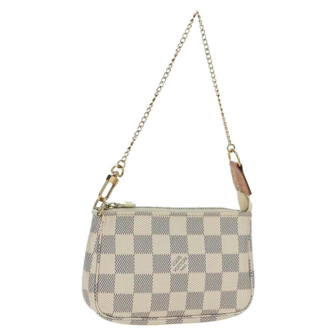 Louis Vuitton N63005 Mini Pochette Accessoires Damier Azur Pouch (1 of 18)