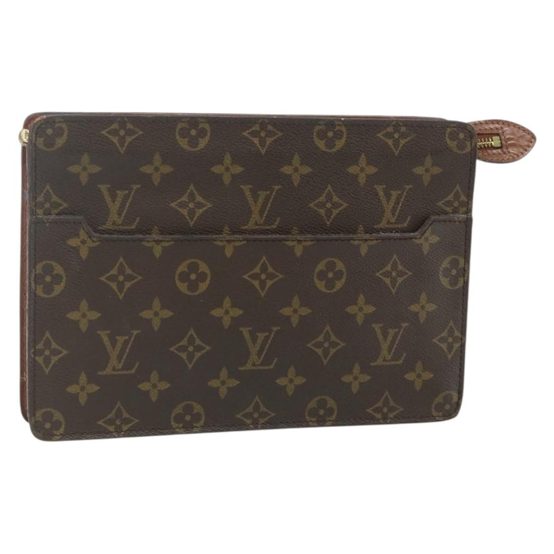 Louis Vuitton Monogram Canvas Pochette Homme M51795 Clutch Bag: Louis Vuitton Monogram Canvas Pochette Homme M51795 Clutch Bag This Louis Vuitton Monogram Pochette Homme Clutch Bag (model M51795) is crafted from the brand's signature monogram canvas and made in Fr