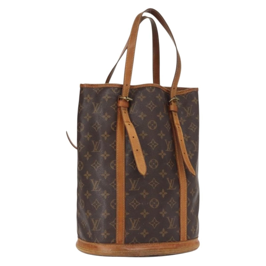 Louis Vuitton Bucket GM Monogram Canvas Shoulder Bag M42236 France: Louis Vuitton Bucket GM Monogram Canvas Shoulder Bag M42236 France This Louis Vuitton Monogram Bucket GM Shoulder Bag, model M42236, features the iconic monogram canvas exterior and adjustable shoulde