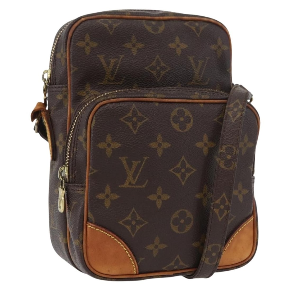 Louis Vuitton Amazon Monogram Canvas Shoulder Bag M45236 France: Louis Vuitton Amazon Monogram Canvas Shoulder Bag M45236 France This is a LOUIS VUITTON Monogram Amazon Shoulder Bag, model M45236. Crafted from signature monogram canvas, this women's shoulder bag fe
