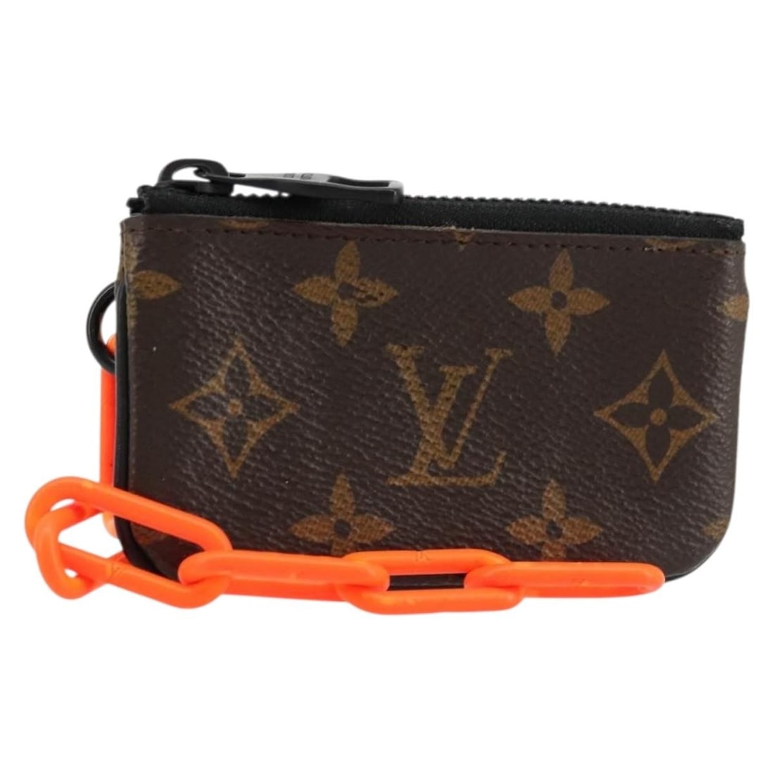 Louis Vuitton M44487 Monogram Canvas Coin Purse Pochette Cles: Louis Vuitton M44487 Monogram Canvas Coin Purse Pochette Cles Louis Vuitton Pochette Cles coin purse in Monogram Canvas, made in France. This women's coin purse is in Monogram color and comes with ser