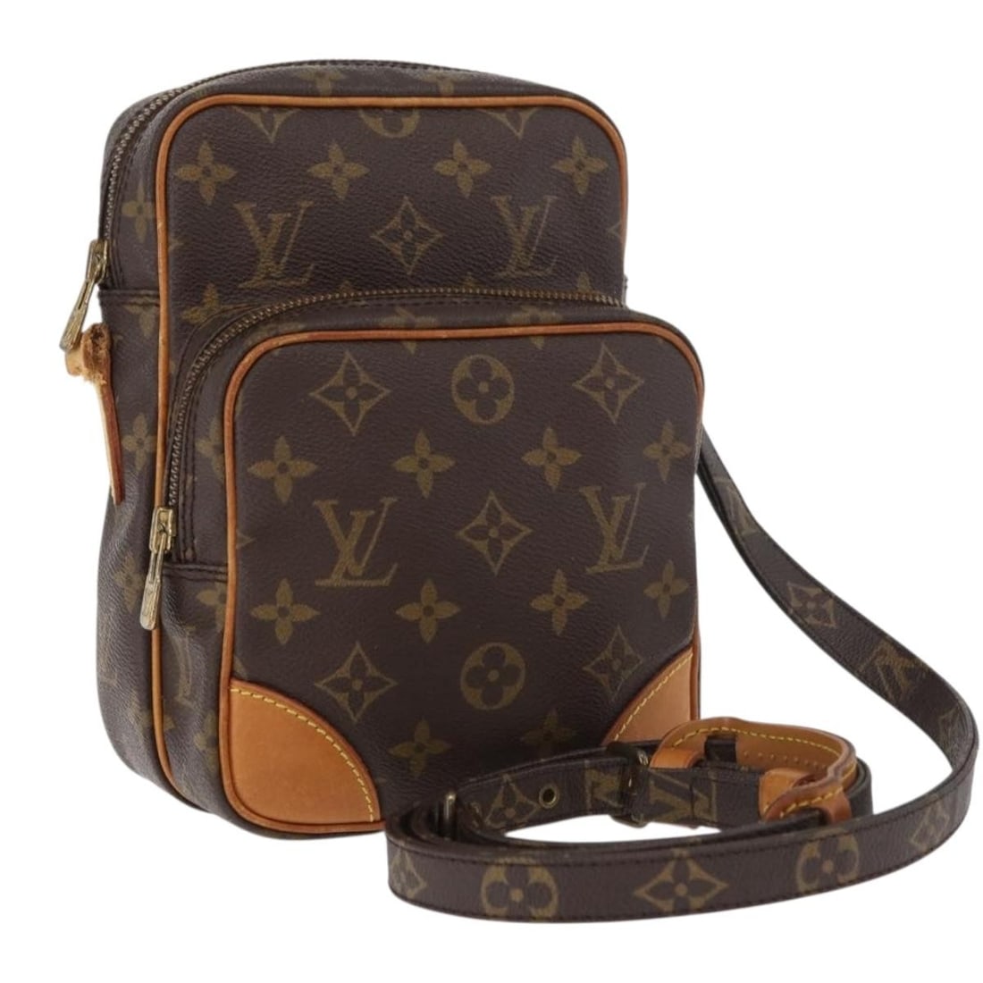 Louis Vuitton M45236 Amazon Monogram Canvas Shoulder Bag: Louis Vuitton M45236 Amazon Monogram Canvas Shoulder Bag Louis Vuitton Monogram Amazon shoulder bag in monogram canvas, made in France. This women's bag is sold as photographed and does not include th