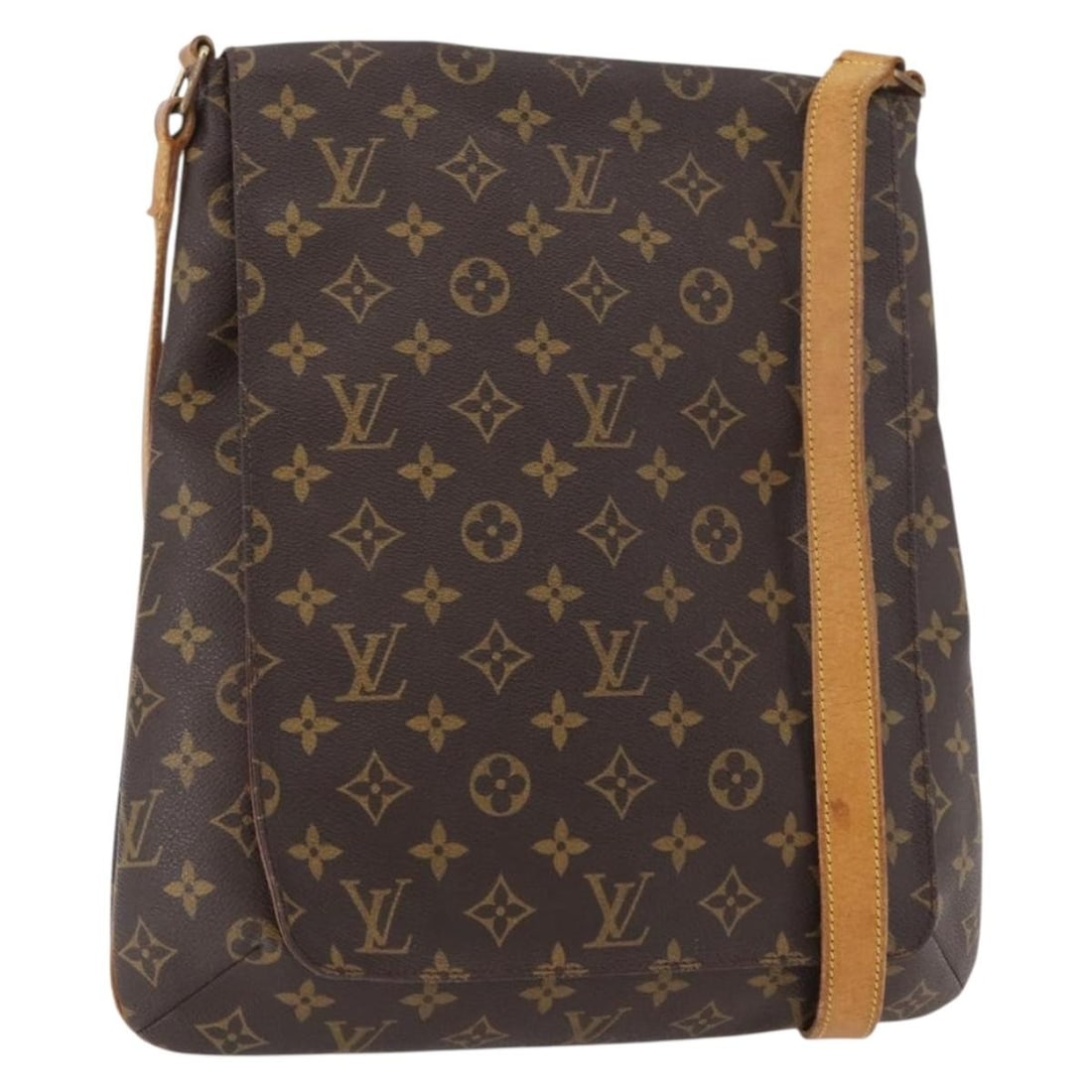 Louis Vuitton Musette Salsa M51387 Monogram Canvas Shoulder Bag: Louis Vuitton Musette Salsa M51387 Monogram Canvas Shoulder Bag Louis Vuitton Monogram Musette Salsa Long Shoulder Bag in Monogram Canvas, made in France. This women's shoulder bag features the Monogr