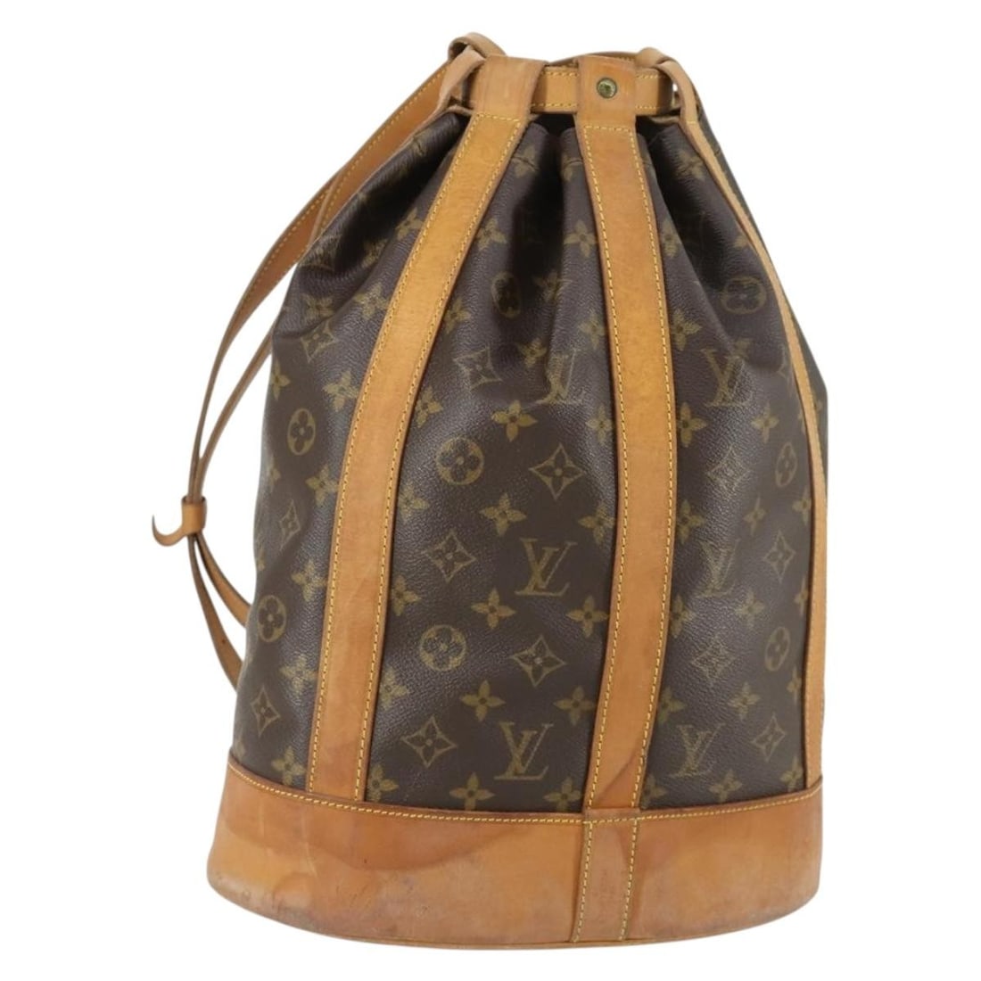 Louis Vuitton M42243 Randonnee PM Monogram Canvas Shoulder Bag: Louis Vuitton M42243 Randonnee PM Monogram Canvas Shoulder Bag Louis Vuitton Monogram Randonnee PM shoulder bag in Monogram Canvas, made in France. This women's shoulder bag measures approximately 29 