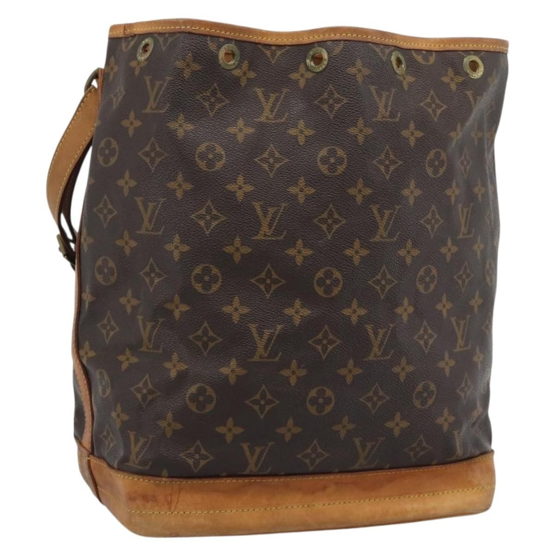 Louis Vuitton M42224 Noe Monogram Canvas Shoulder Bag with Dust Bag: Louis Vuitton M42224 Noe Monogram Canvas Shoulder Bag with Dust Bag Louis Vuitton Monogram Noe shoulder bag in Monogram Canvas, made in France. It comes with a dust bag and features the M42224 product