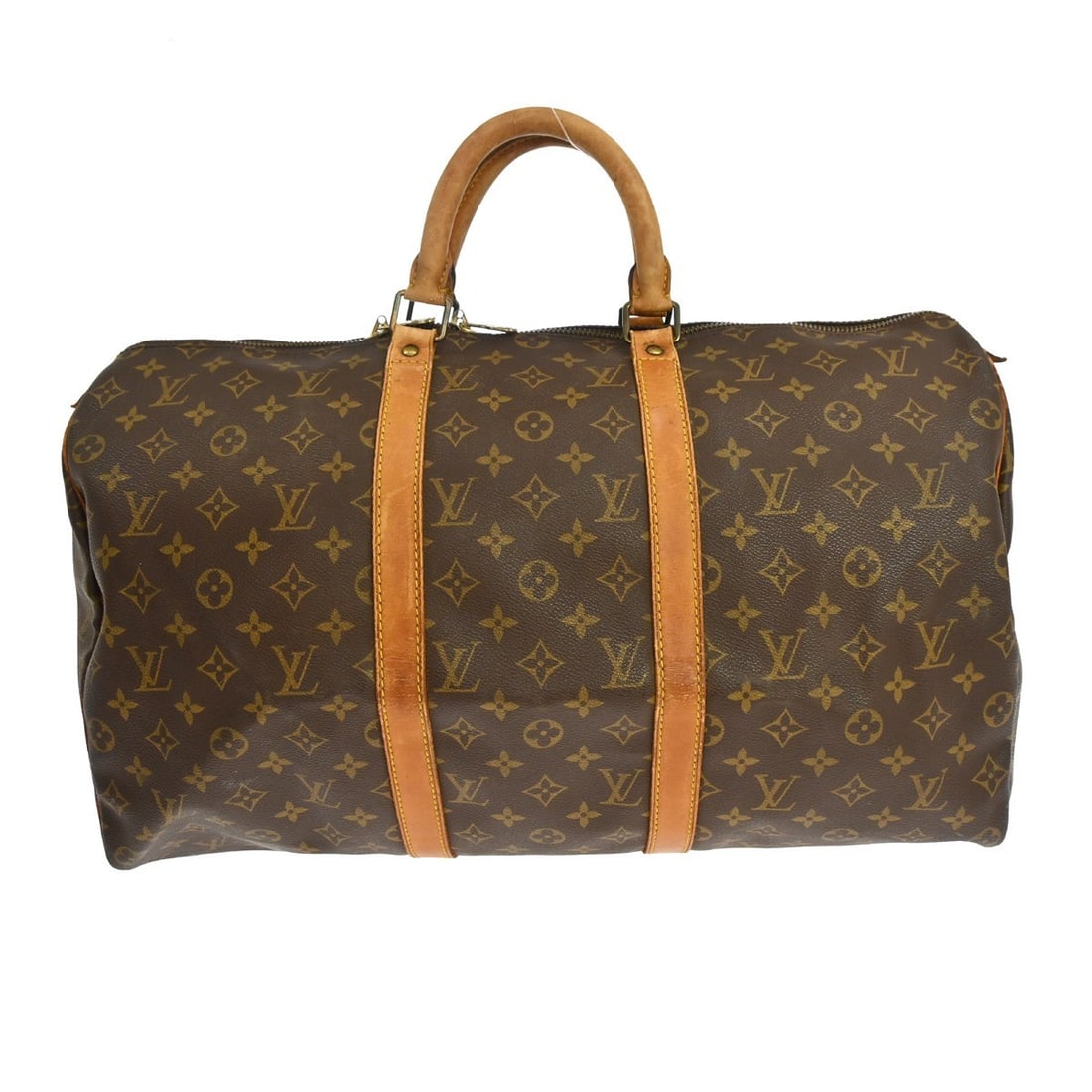 Louis Vuitton Keepall Bandouliere 50 Monogram Travel Bag M41416 (1 of 16)