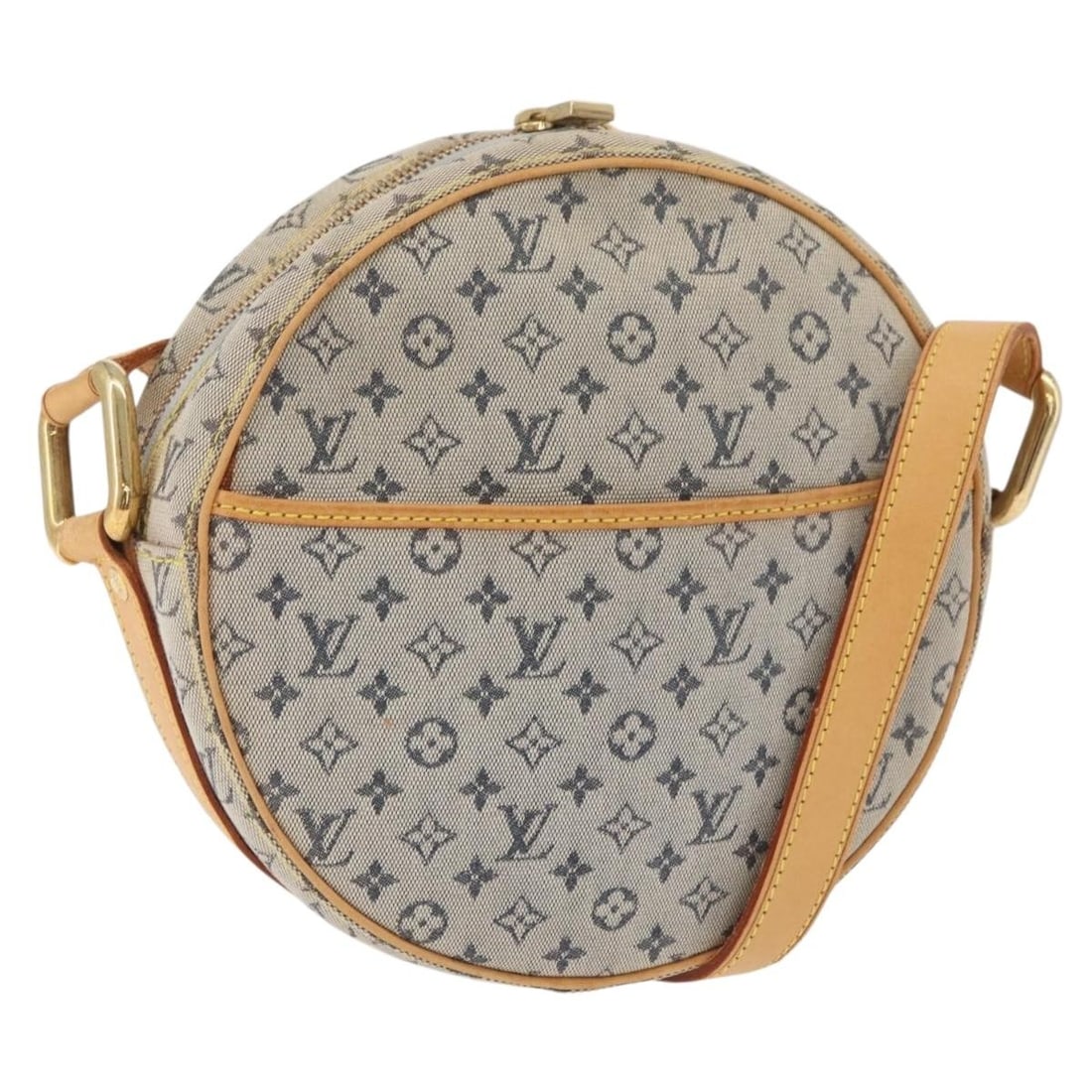 Louis Vuitton Jeanne GM Blue Monogram Mini Canvas Shoulder Bag M92000: Louis Vuitton Jeanne GM Blue Monogram Mini Canvas Shoulder Bag M92000 Louis Vuitton Monogram Mini Jeanne GM shoulder bag in blue Monogram Mini Canvas. This bag was made in Spain and is identified by p