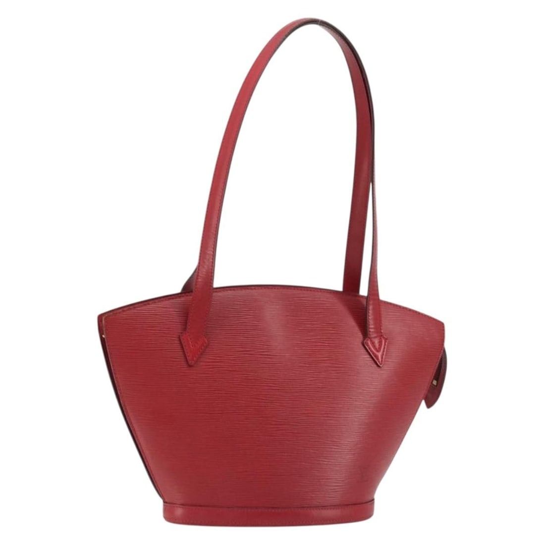 Red Epi Leather Saint Jacques Long Handle Handbag by Louis Vuitton M52337 (1 of 18)