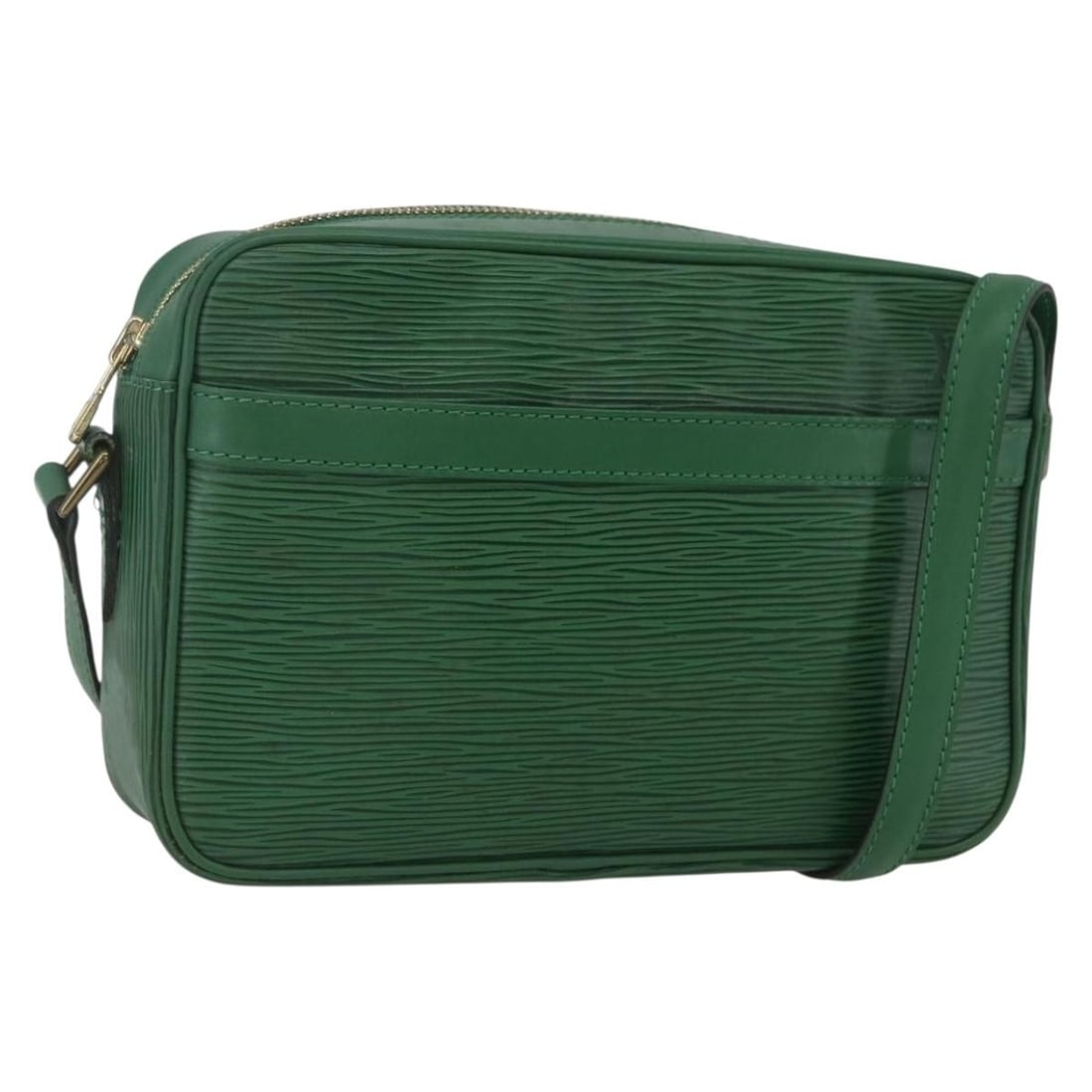 Louis Vuitton M52304 Trocadero 23 Epi Leather Shoulder Bag Green: Louis Vuitton M52304 Trocadero 23 Epi Leather Shoulder Bag Green Louis Vuitton Epi Trocadero 23 shoulder bag in green Epi leather, made in France. The bag measures approximately 23 cm wide, 15 cm high
