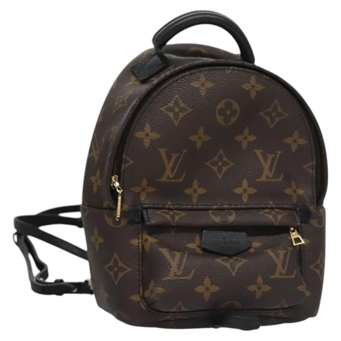 Louis Vuitton M41562 Palm Springs Mini Monogram Canvas Backpack: Louis Vuitton M41562 Palm Springs Mini Monogram Canvas Backpack Louis Vuitton Palm Springs Mini backpack in Monogram canvas, made in France. It comes with a shoulder strap and features the listed dime