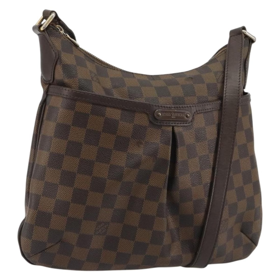 Louis Vuitton Bloomsbury PM Damier Ebene Canvas Shoulder Bag N42251: Louis Vuitton Bloomsbury PM Damier Ebene Canvas Shoulder Bag N42251 Louis Vuitton Damier Ebene Bloomsbury PM shoulder bag in Damier Ebene canvas, made in France. The bag features a shoulder strap with