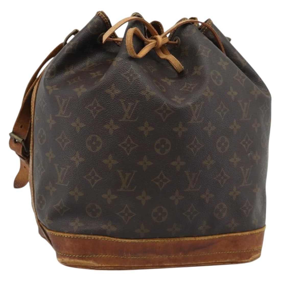 Louis Vuitton M42224 Noe Monogram Canvas Shoulder Bag: Louis Vuitton M42224 Noe Monogram Canvas Shoulder Bag Louis Vuitton Monogram Noe shoulder bag in Monogram Canvas, made in France. This bag features a shoulder strap and the Noe style silhouette, with 