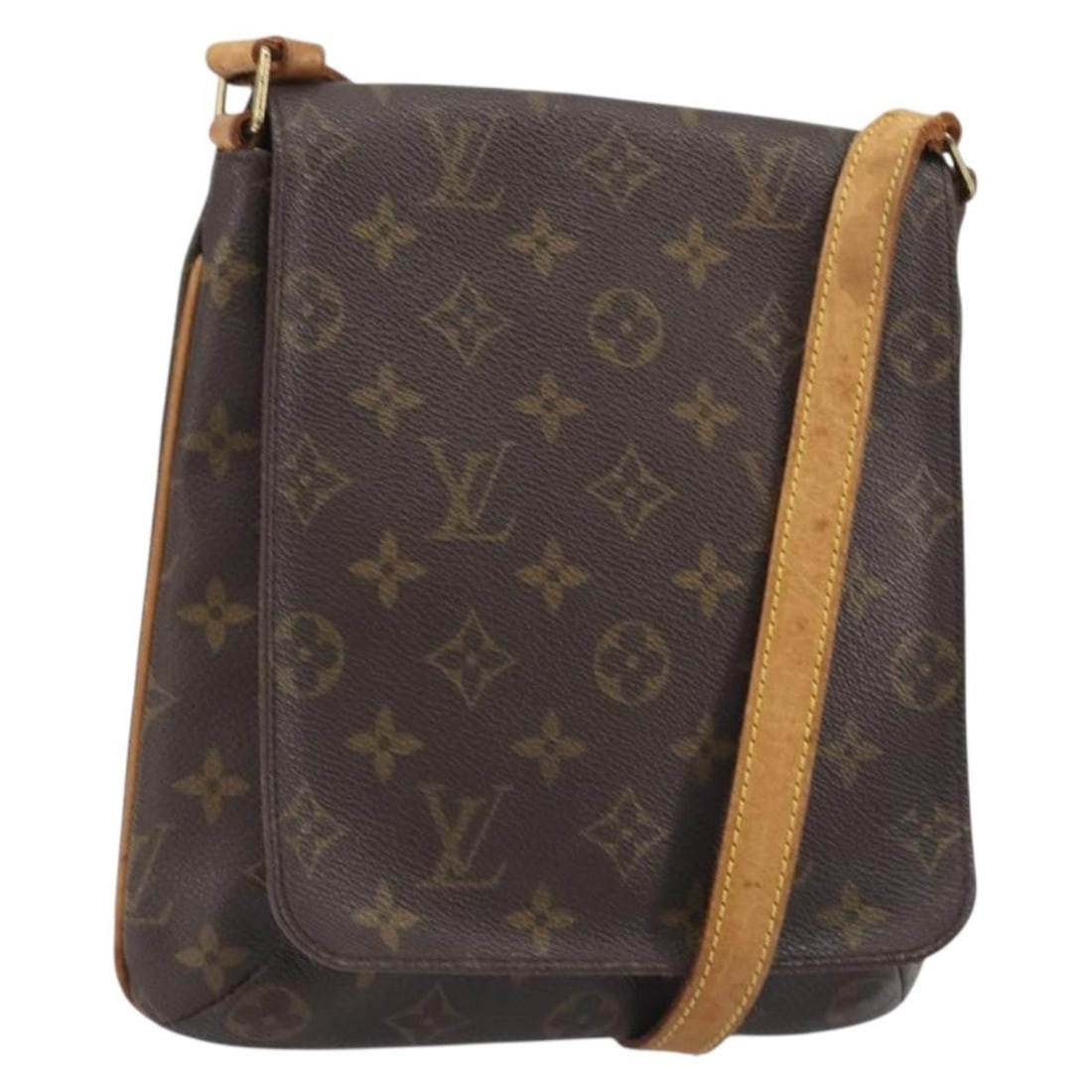 Louis Vuitton M51387 Musette Salsa Monogram Canvas Shoulder Bag: Louis Vuitton M51387 Musette Salsa Monogram Canvas Shoulder Bag Louis Vuitton Musette Salsa shoulder bag in Monogram Canvas, made in Spain. This women's bag features the Monogram exterior and comes as