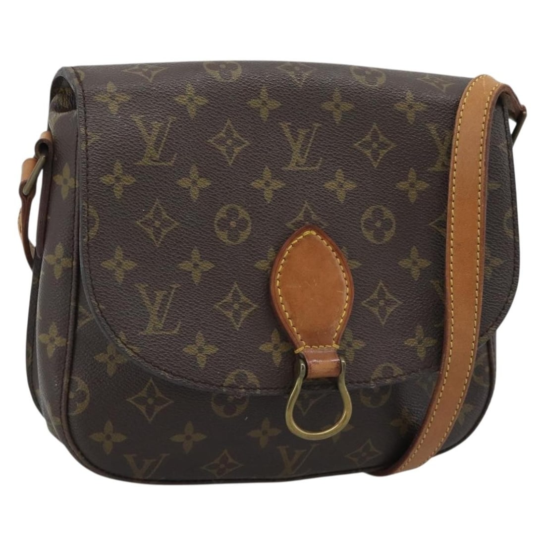 Louis Vuitton M51242 Saint Cloud GM Monogram Canvas Shoulder Bag: Louis Vuitton M51242 Saint Cloud GM Monogram Canvas Shoulder Bag Louis Vuitton Saint Cloud GM shoulder bag in Monogram Canvas, made in France. This women's bag features the Monogram colorway and comes