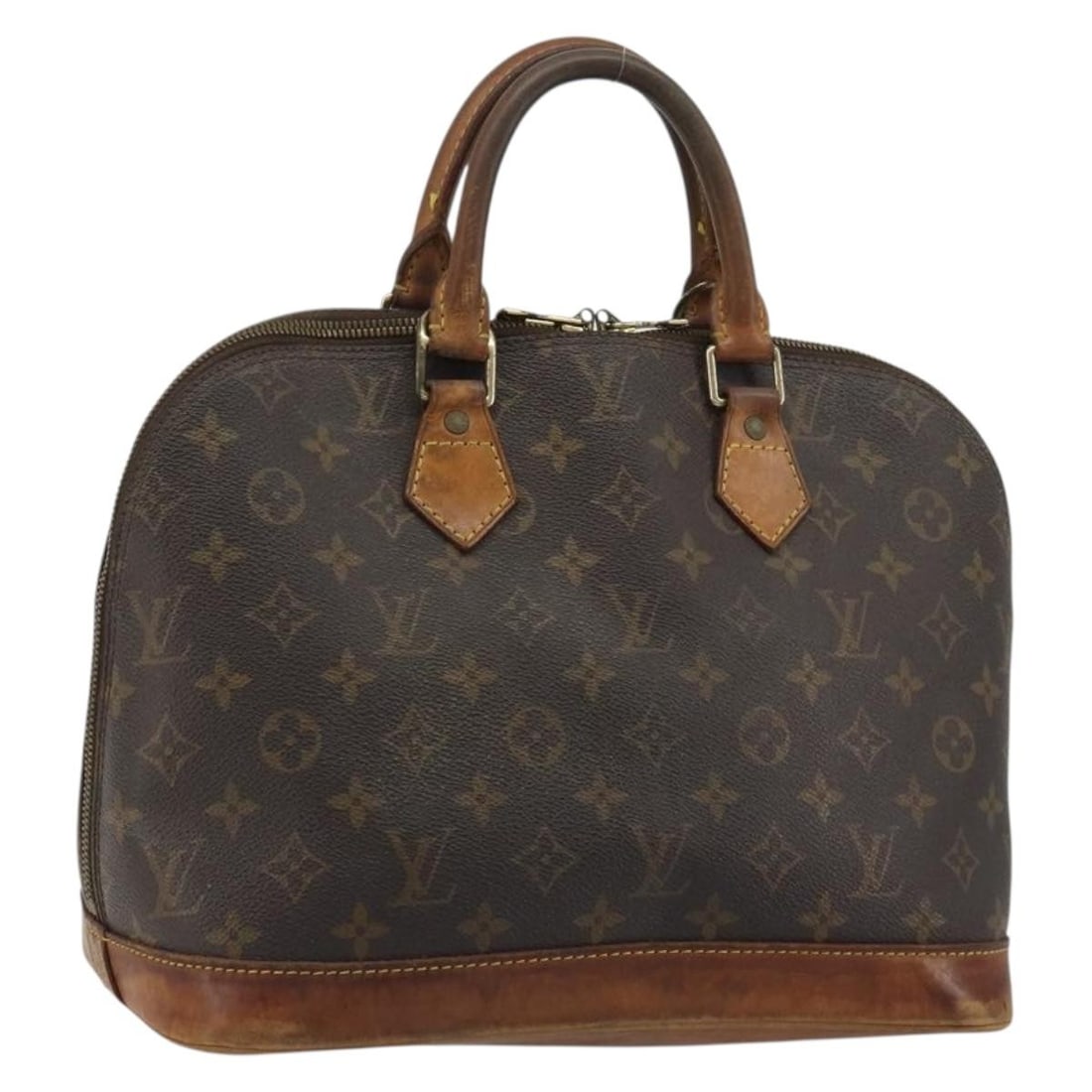 Louis Vuitton Alma M51130 Monogram Canvas Handbag France: Louis Vuitton Alma M51130 Monogram Canvas Handbag France Louis Vuitton Monogram Alma handbag in Monogram Canvas, made in France. This item is identified by product number M51130 and is presented in he