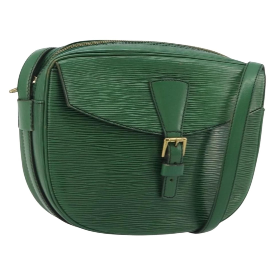 Green Epi Leather Shoulder Bag Louis Vuitton Jeune Fille MM M52154: Green Epi Leather Shoulder Bag Louis Vuitton Jeune Fille MM M52154 This Louis Vuitton Jeune Fille MM shoulder bag is crafted in green Epi leather and made in France. It features a shoulder bag style w