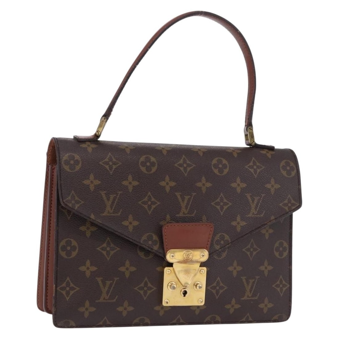 Louis Vuitton Concorde M51190 Monogram Canvas Handbag: Louis Vuitton Concorde M51190 Monogram Canvas Handbag Louis Vuitton Monogram Concorde handbag in Monogram Canvas, made in France. The bag is identified by product number M51190 and serial number A2091