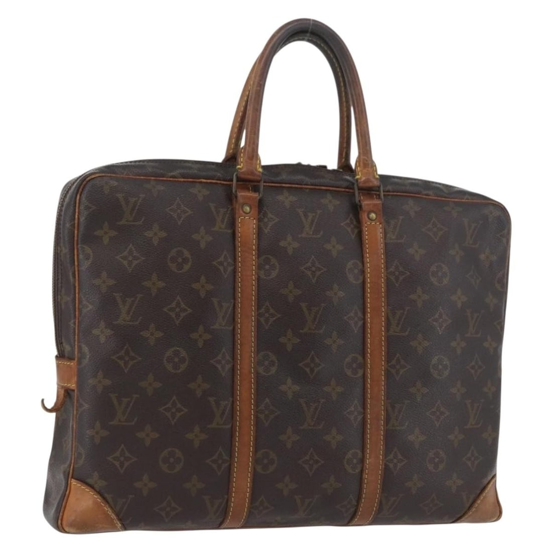Louis Vuitton Monogram Canvas Porte Documents Voyage M53361 Business Bag (1 of 18)