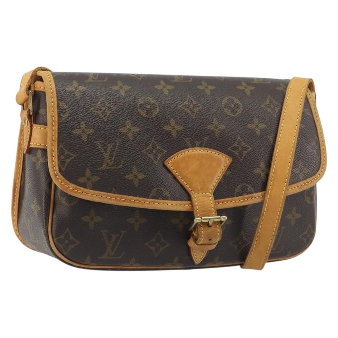 Louis Vuitton Sologne Monogram Canvas Shoulder Bag M42250: Louis Vuitton Sologne Monogram Canvas Shoulder Bag M42250 Louis Vuitton Monogram Sologne shoulder bag in Monogram Canvas, made in France. It features a shoulder strap with an approximate adjustable le