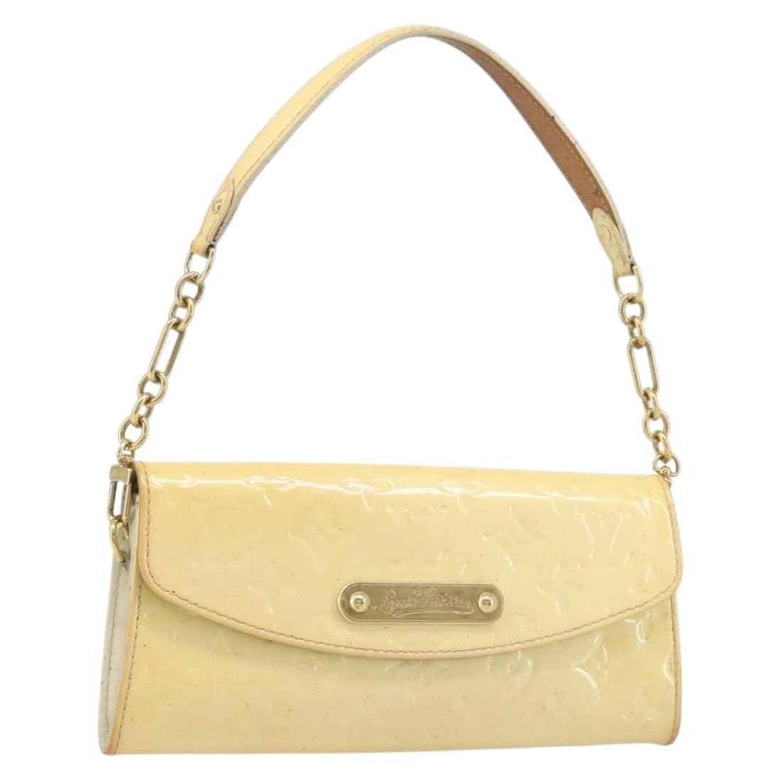 Louis Vuitton Vernis Rose Florentine Sunset Bluebird Patent Leather Shoulder Bag: Louis Vuitton Vernis Rose Florentine Sunset Bluebird Patent Leather Shoulder Bag This Louis Vuitton Vernis Sunset Bluebird bag in Rose Florentine is a women's shoulder bag crafted from patent leather.