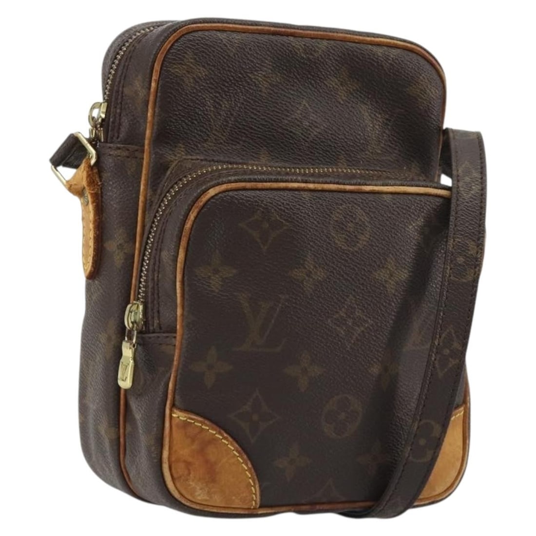 Louis Vuitton Amazon Monogram Canvas Shoulder Bag M45236 France: Louis Vuitton Amazon Monogram Canvas Shoulder Bag M45236 France Louis Vuitton Monogram Amazon Shoulder Bag in Monogram Canvas, made in France. This women's shoulder bag measures approximately 15 cm W 