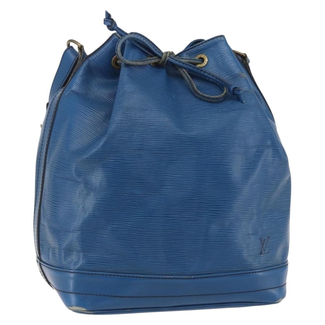 Louis Vuitton Noe M44005 Epi Leather Shoulder Bag Toledo Blue: Louis Vuitton Noe M44005 Epi Leather Shoulder Bag Toledo Blue Louis Vuitton Epi Noe shoulder bag in Toledo Blue, made from Epi leather and made in France. The bag measures approximately W27 x H34 x D1