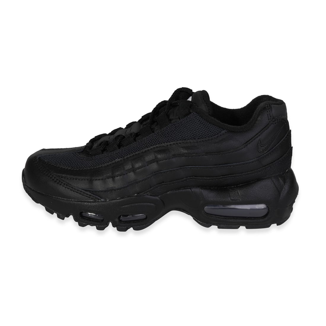 Nike Air Max 95 Recraft GS Triple Black Sneakers 5 US (1 of 5)