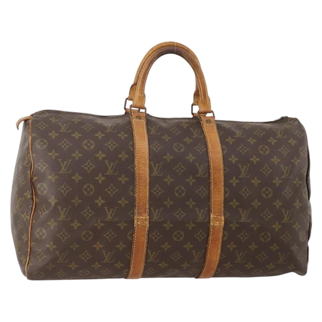 Louis Vuitton Keepall 50 Monogram Canvas Boston Bag M41426: Louis Vuitton Keepall 50 Monogram Canvas Boston Bag M41426 This Louis Vuitton Monogram Keepall 50 Boston Bag (model M41426) features the iconic Monogram Canvas exterior and is designed for women. The 