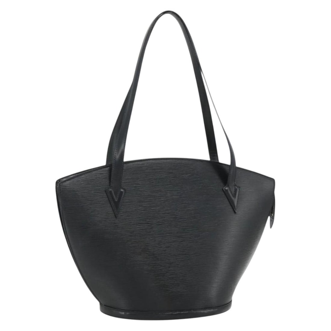 Louis Vuitton Saint Jacques Epi Leather Black Shoulder Bag M52272: Louis Vuitton Saint Jacques Epi Leather Black Shoulder Bag M52272 This Louis Vuitton Epi Saint Jacques Shopping Shoulder Bag is crafted from black Epi leather and features a spacious design with a str