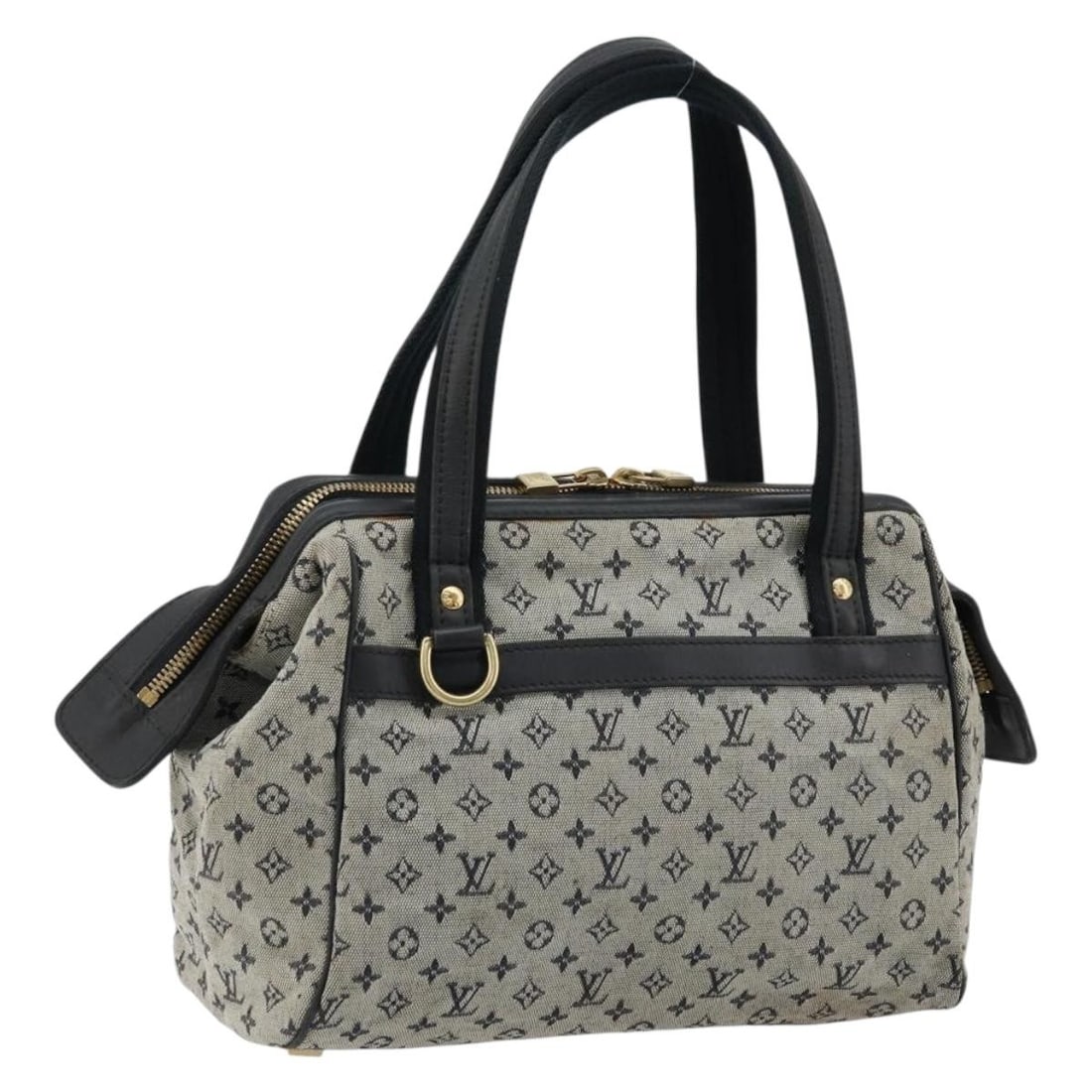 Louis Vuitton Josephine PM Monogram Mini Canvas Blue Handbag (1 of 18)