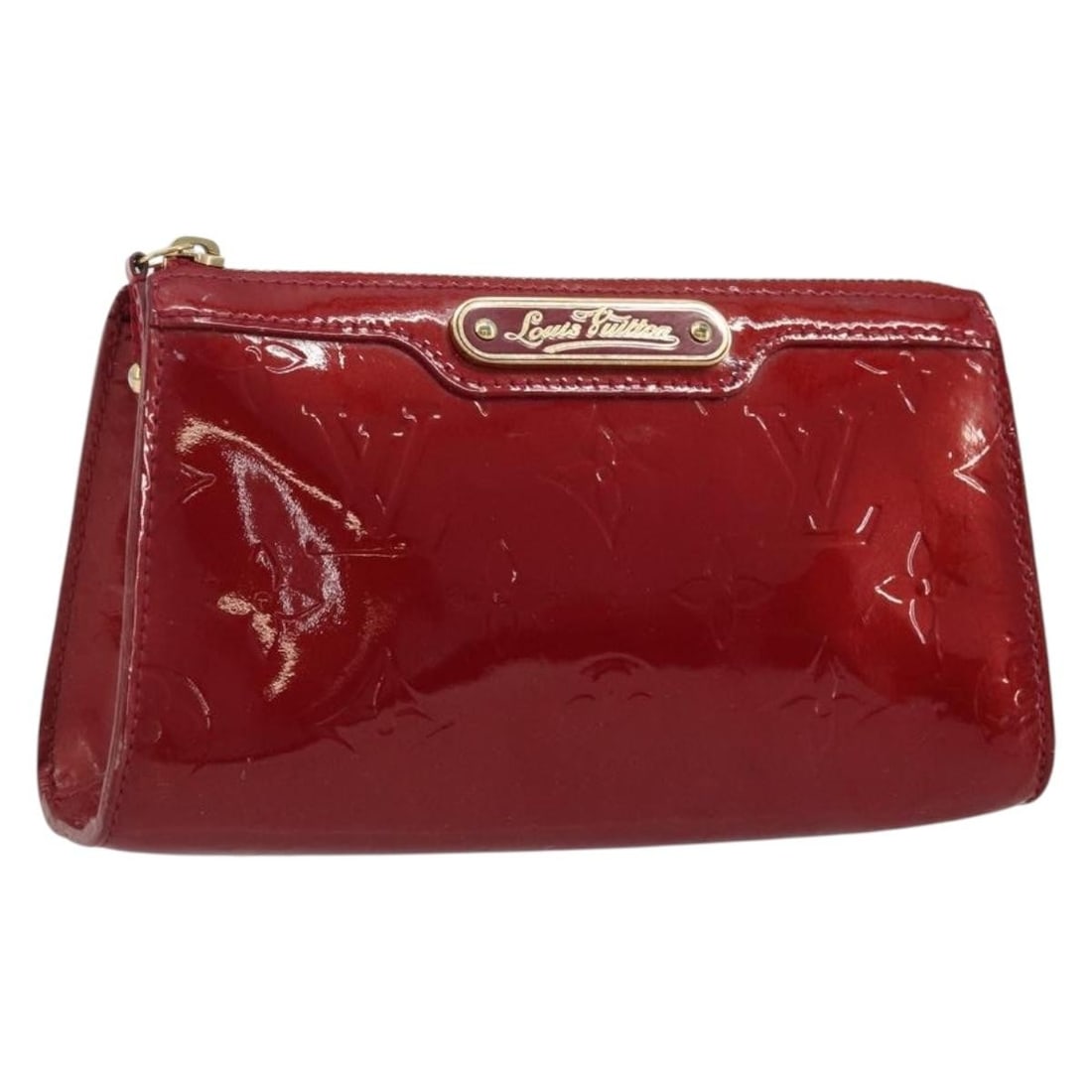 Louis Vuitton M93568 Vernis Patent Leather Pouch Pomme D'amour (1 of 18)