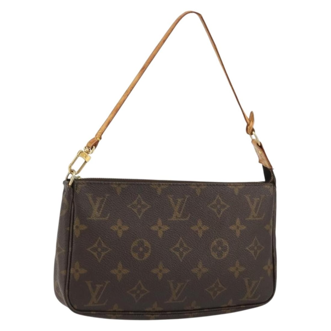 Louis Vuitton M51980 Monogram Canvas Accessory Pouch: Louis Vuitton M51980 Monogram Canvas Accessory Pouch Louis Vuitton Monogram Pochette Accessoires pouch in Monogram Canvas, made in France. The item is identified by product no. M51980 and serial no. V
