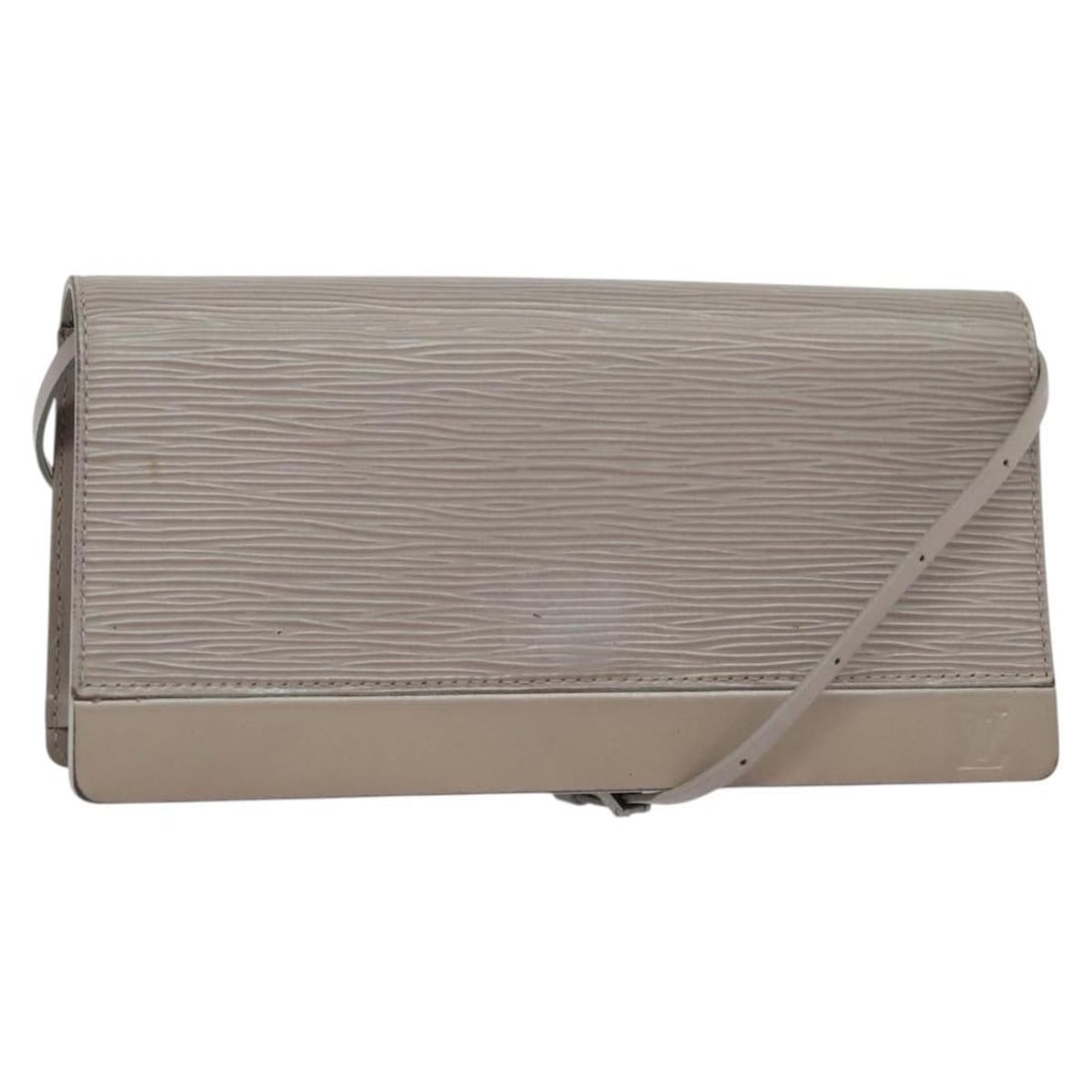 Louis Vuitton Honfleur Lilac Epi Leather Clutch Bag M5273B: Louis Vuitton Honfleur Lilac Epi Leather Clutch Bag M5273B This Louis Vuitton Epi Honfleur clutch bag features a distinctive lilac Epi leather exterior and is designed for women. The bag is made in Sp