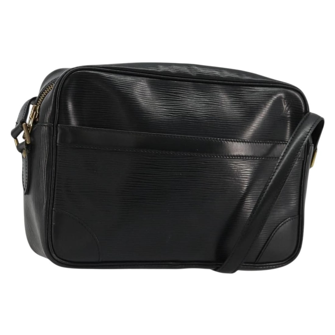 Louis Vuitton M52312 Trocadero 27 Epi Leather Shoulder Bag Black: Louis Vuitton M52312 Trocadero 27 Epi Leather Shoulder Bag Black Louis Vuitton Epi Trocadero 27 shoulder bag in black Epi leather, made in France. The bag features a shoulder strap with an approximate