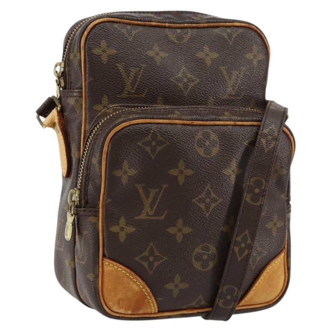 LOUIS VUITTON Monogram Amazon Shoulder Bag M45236 Auth France (1 of 18)