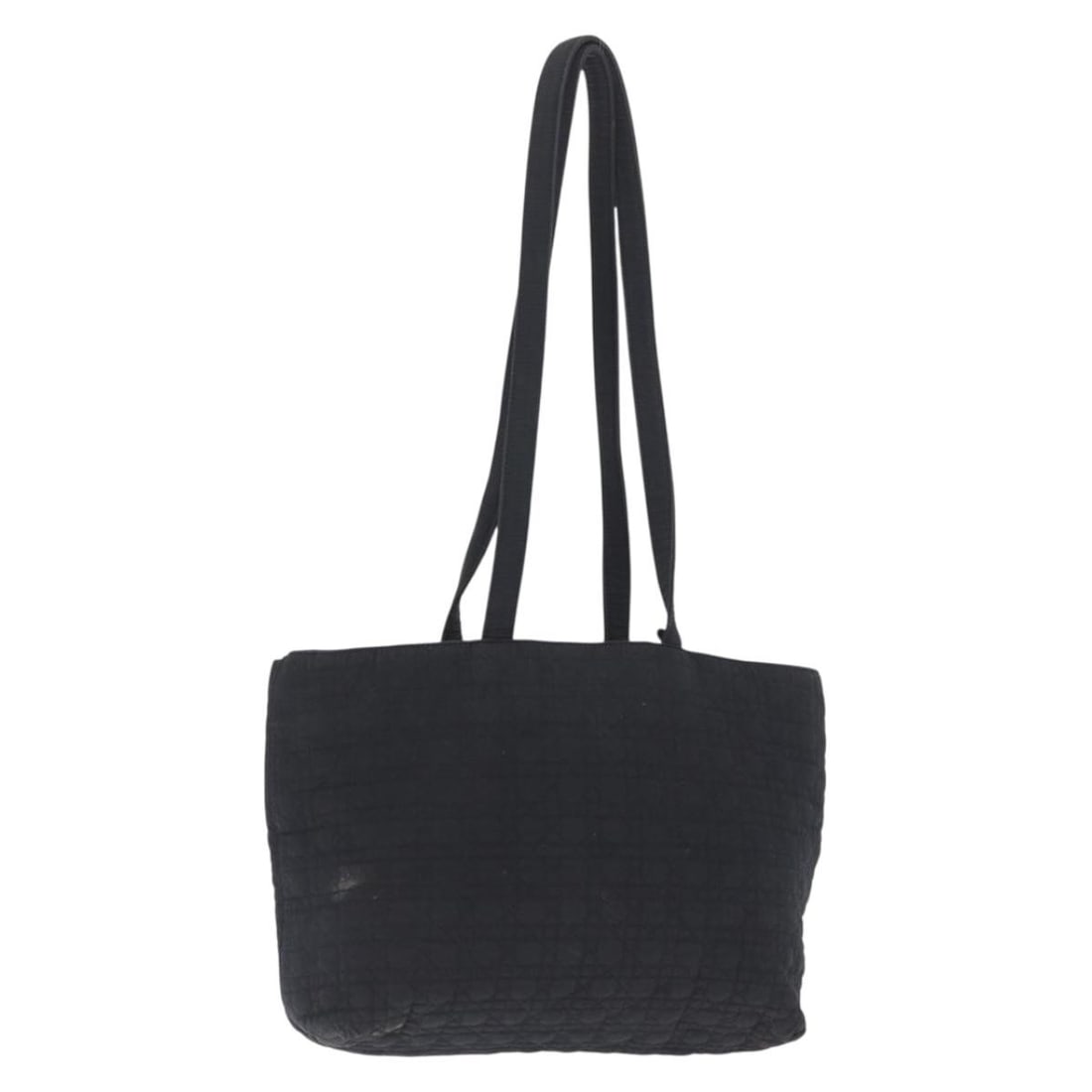 Christian Dior Black Nylon Shoulder Bag with Gold Tone: Christian Dior Black Nylon Shoulder Bag with Gold Tone Christian Dior shoulder bag in black nylon with gold-tone accents, made in Italy. This women's bag has a classic shoulder bag silhouette and incl