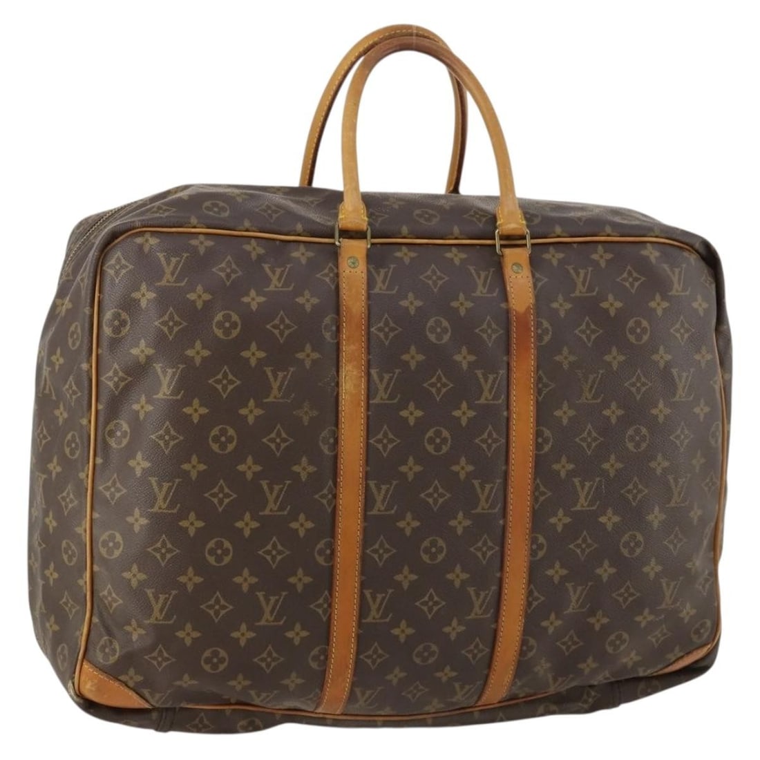 Louis Vuitton Sirius 55 Monogram Canvas Boston Bag M41404: Louis Vuitton Sirius 55 Monogram Canvas Boston Bag M41404 Louis Vuitton Sirius 55 Boston Bag in Monogram Canvas, made in France. This item is identified by product number M41404 and features the class