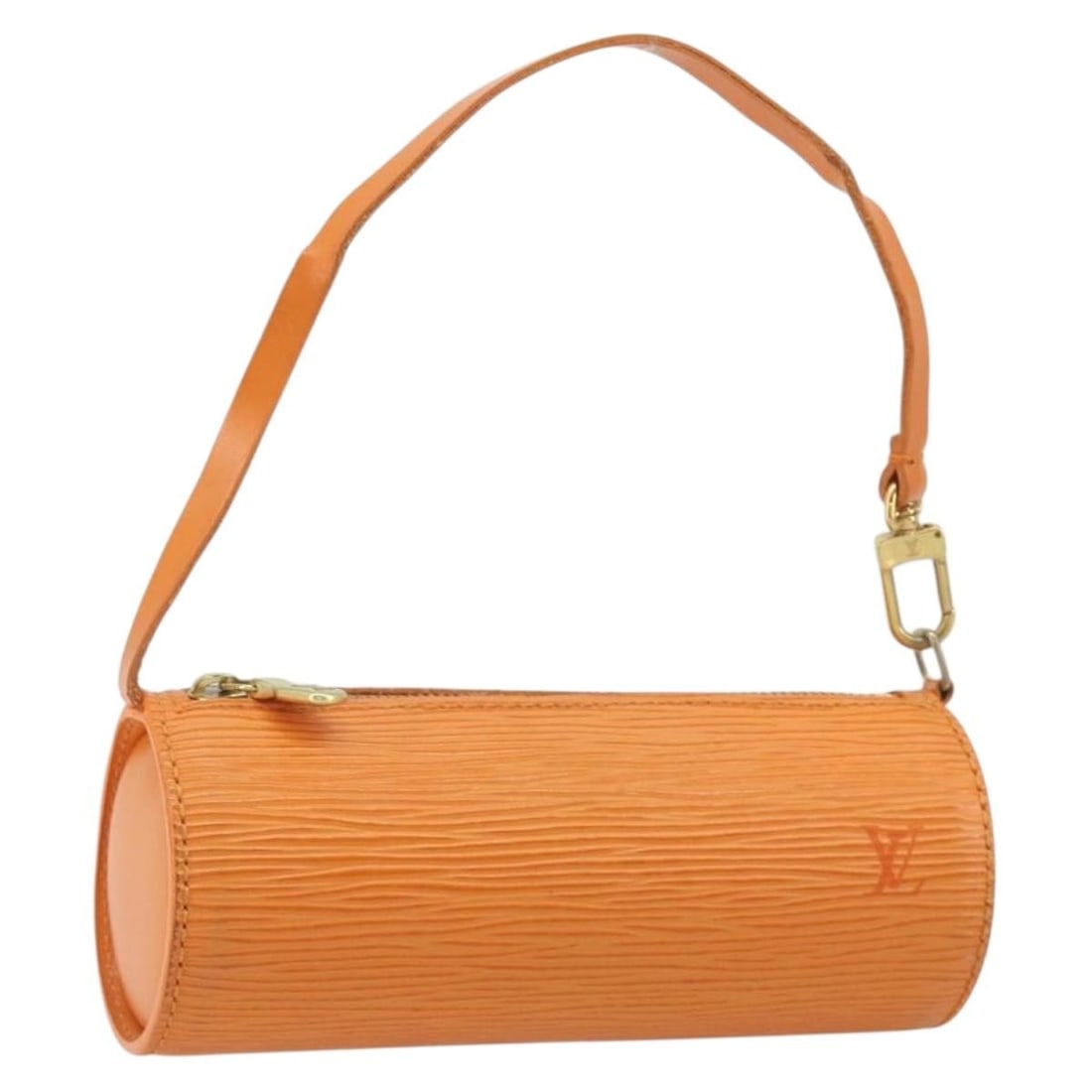Louis Vuitton Epi Leather Accessory Pouch Soufflot Orange Mandarin: Louis Vuitton Epi Leather Accessory Pouch Soufflot Orange Mandarin Louis Vuitton Epi Soufflot accessory pouch in Orange/Mandarin Epi leather. Made in France, this pouch measures approximately 15 cm W 