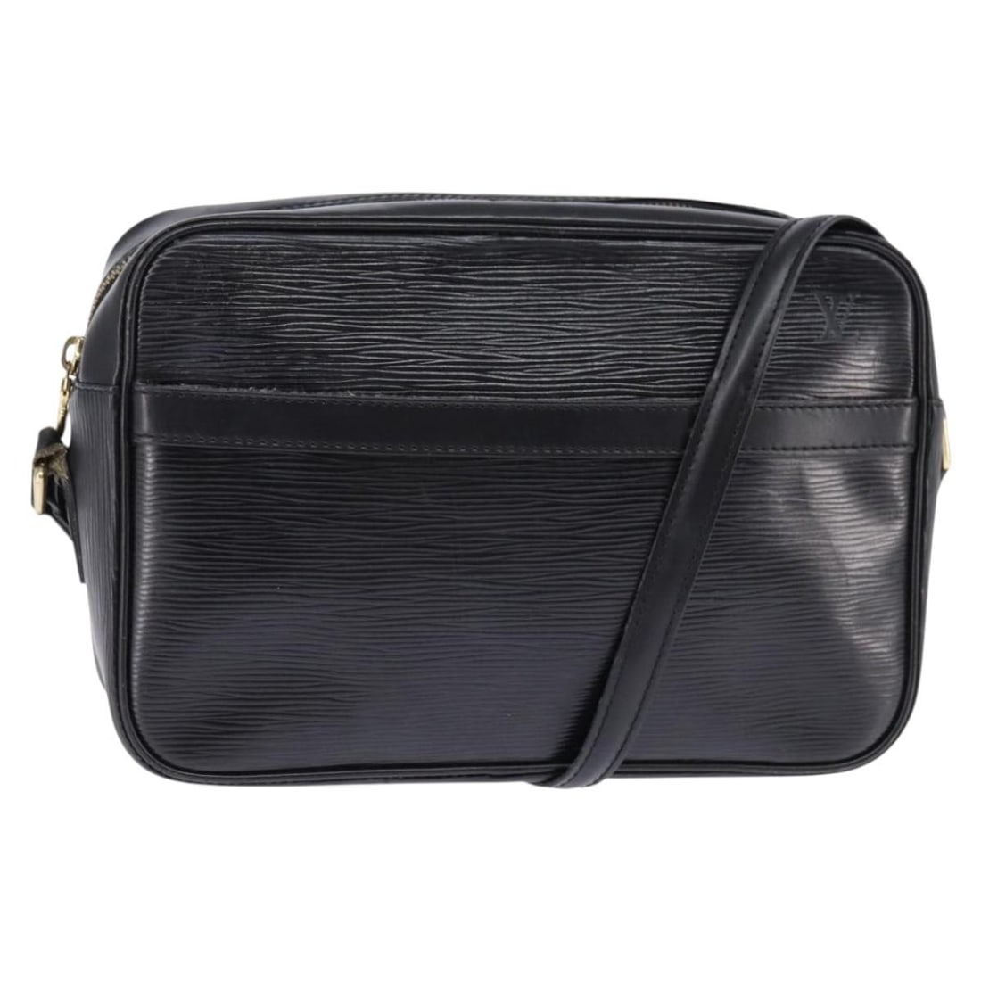 LOUIS VUITTON Epi Trocadero 27 Black Shoulder Bag M52312 Auth: LOUIS VUITTON Epi Trocadero 27 Black Shoulder Bag M52312 Auth The LOUIS VUITTON Epi Trocadero 27 Shoulder Bag in Black is a stylish accessory crafted from durable Epi leather. Measuring approximately 