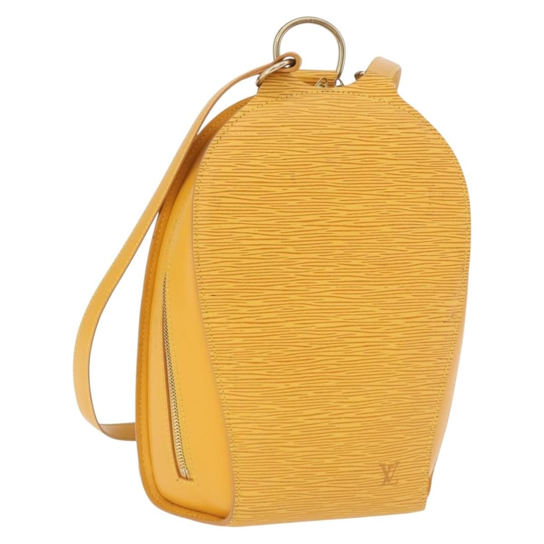 Louis Vuitton Mabillon Epi Leather Backpack Yellow M52239: Louis Vuitton Mabillon Epi Leather Backpack Yellow M52239 Louis Vuitton Epi Mabillon backpack in yellow Epi leather, made in France. The bag is identified by product number M52239 and has serial numbe
