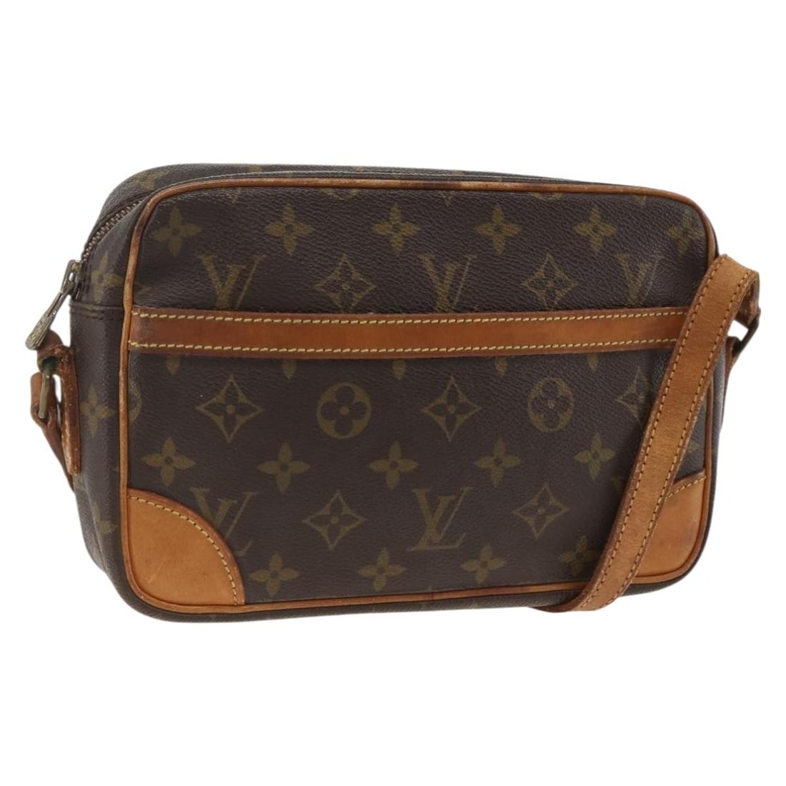 Louis Vuitton Trocadero 23 Monogram Canvas Shoulder Bag M51276 France: Louis Vuitton Trocadero 23 Monogram Canvas Shoulder Bag M51276 France This Louis Vuitton Monogram Trocadero 23 Shoulder Bag features the iconic monogram canvas exterior and is designed for women. The 